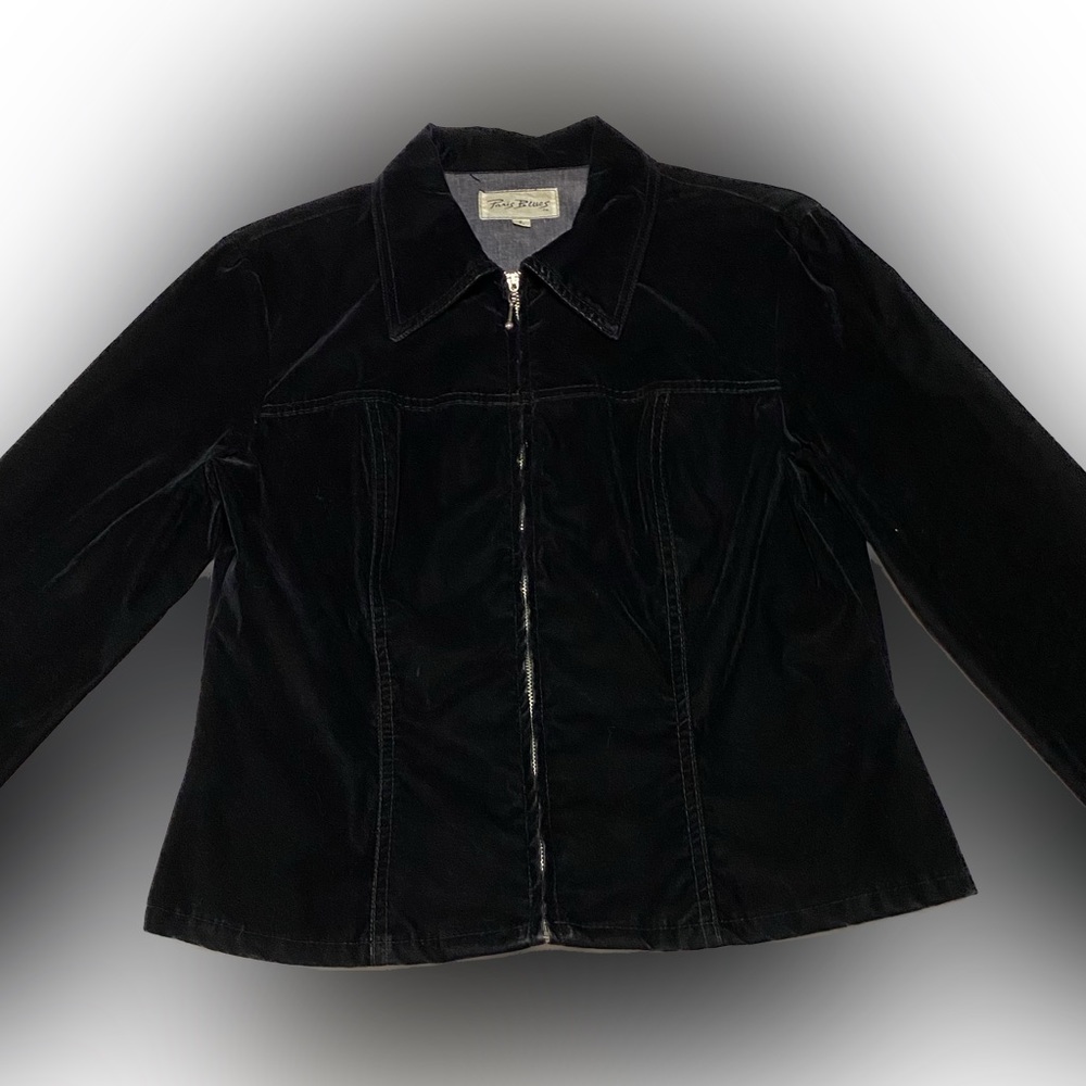 vintage paris blues jacket